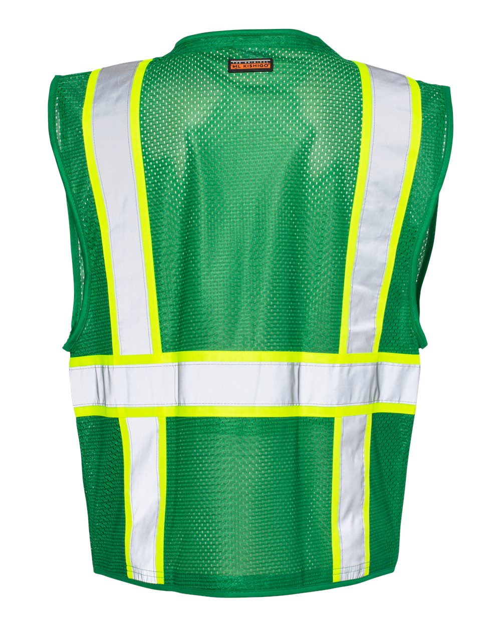 Kishigo Unisex EV Series Enhanced Visibility Multi-Pocket Mesh Safety Vest