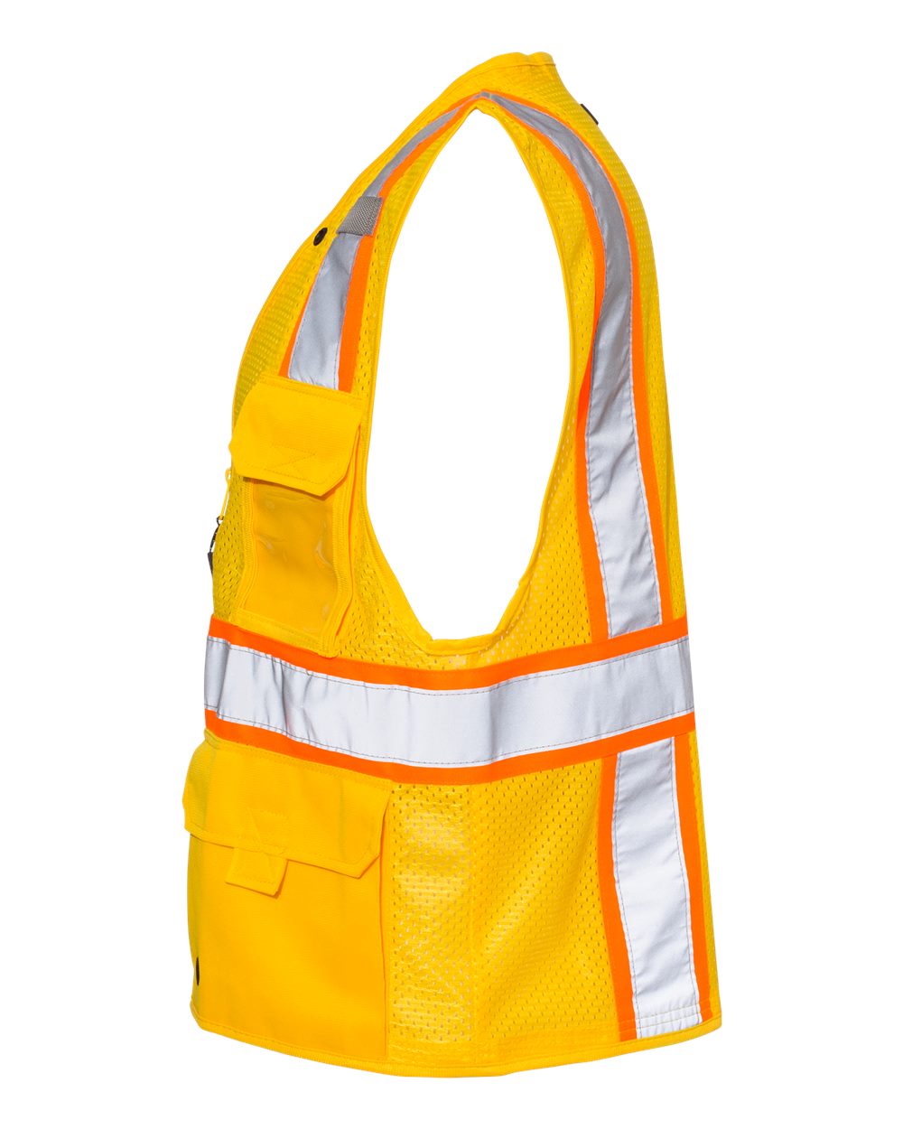 Kishigo Unisex EV Series Enhanced Visibility Multi-Pocket Mesh Safety Vest