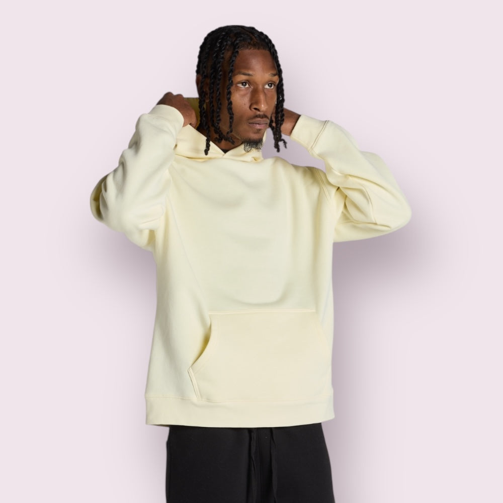 Blueprint Relaxed-Fit Unisex Hoodie 80% Cotton 20% Polyester Triple Polish