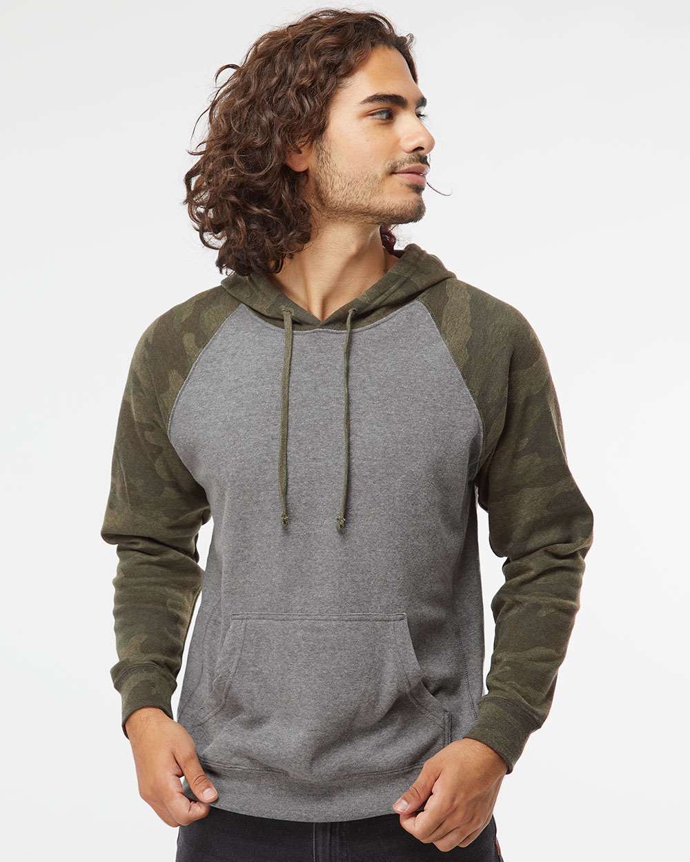 Unisex Special Blend Raglan Hooded Sweatshirt Slim-Fit 52/48 Blend