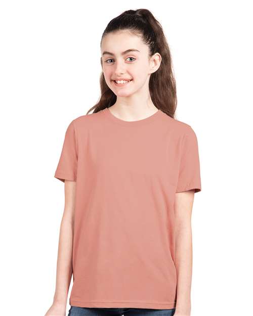 Premium Soft Youth 100% Combed Cotton Jersey T-Shirt Next Level 3310