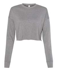 Independent Trading Co. Women's Lightweight Cropped Crewneck Sweatshirt