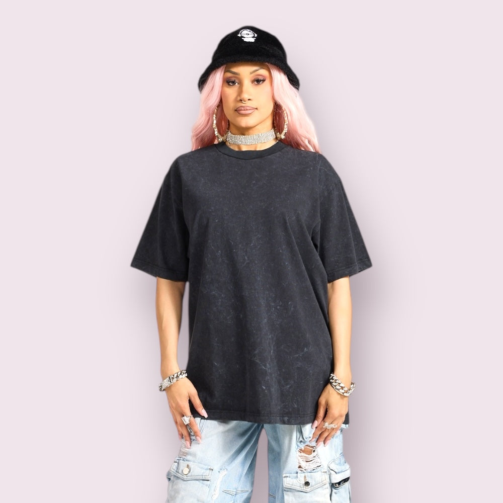 Luxe TS9000TA 100% Combed Cotton Tee with Bio-Polish Finish