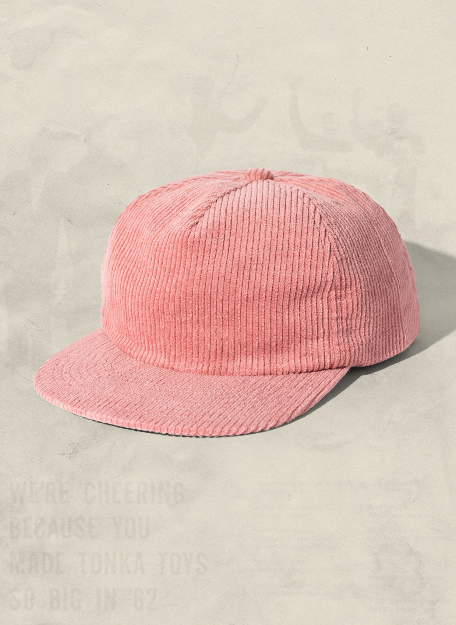 Corduroy Field Trip Unstructured 5-Panel Adjustable Strapback Hat