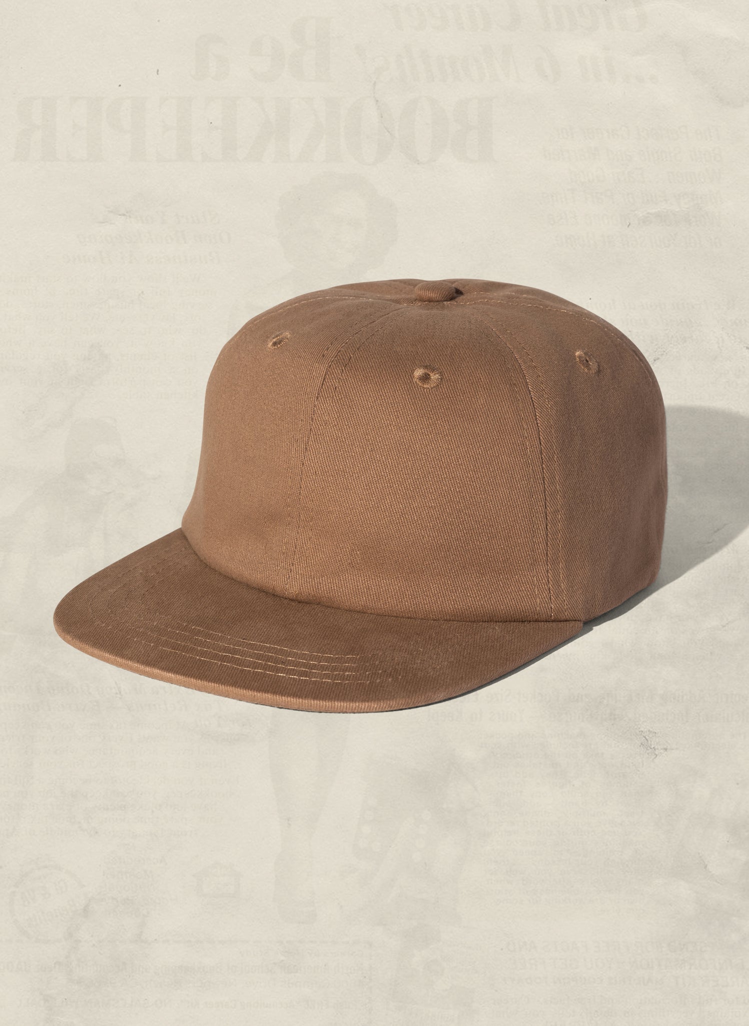 Kids Brushed Cotton Twill Field Trip Hat Adjustable Strapback