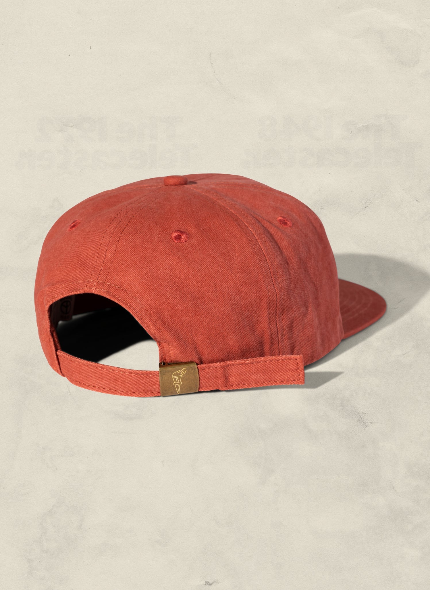 Washed Cotton Twill 5-Panel Unstructured Field Trip Hat Adjustable Strap