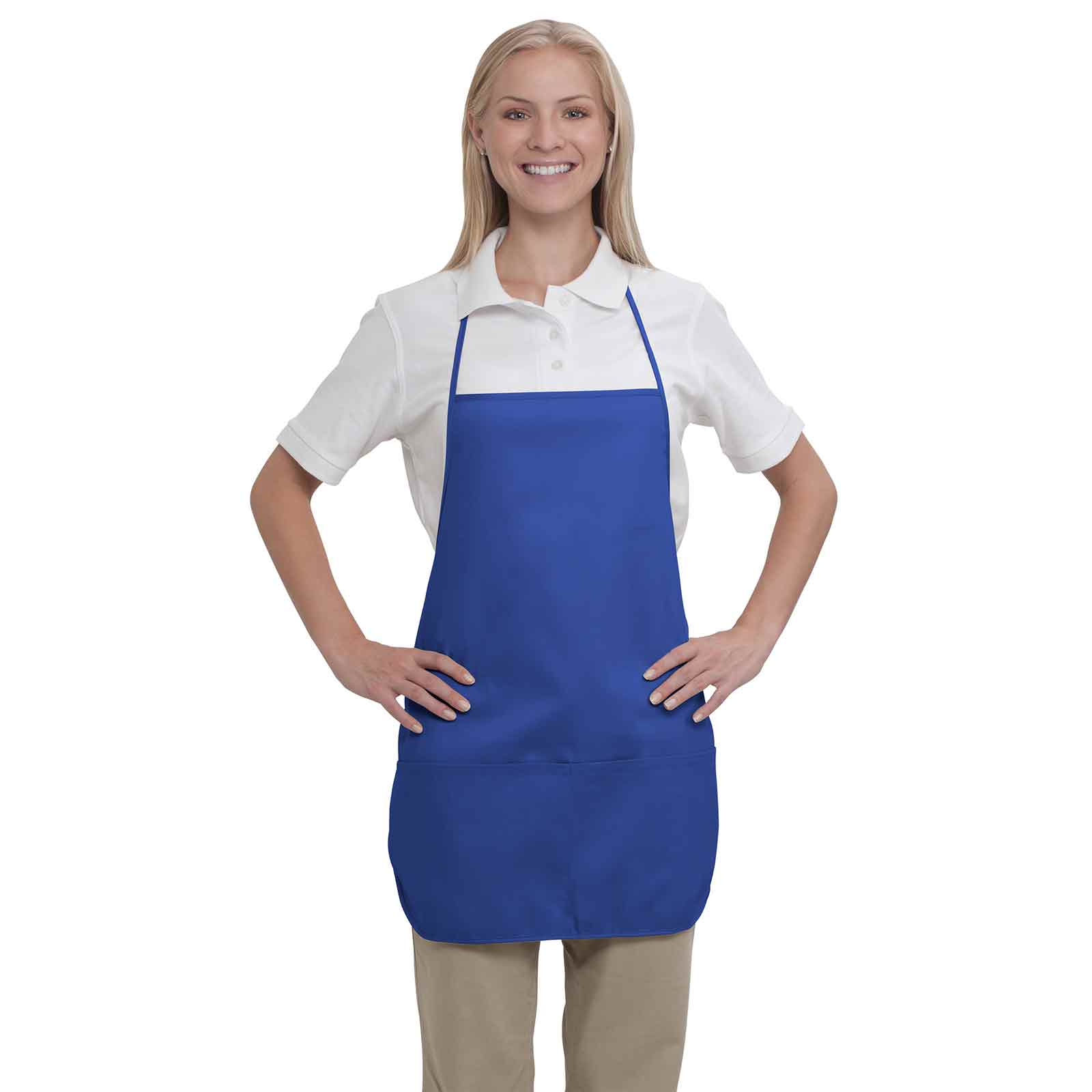 OTTO Two-Pocket Medium Bib Apron Cotton Blend Twill Work
