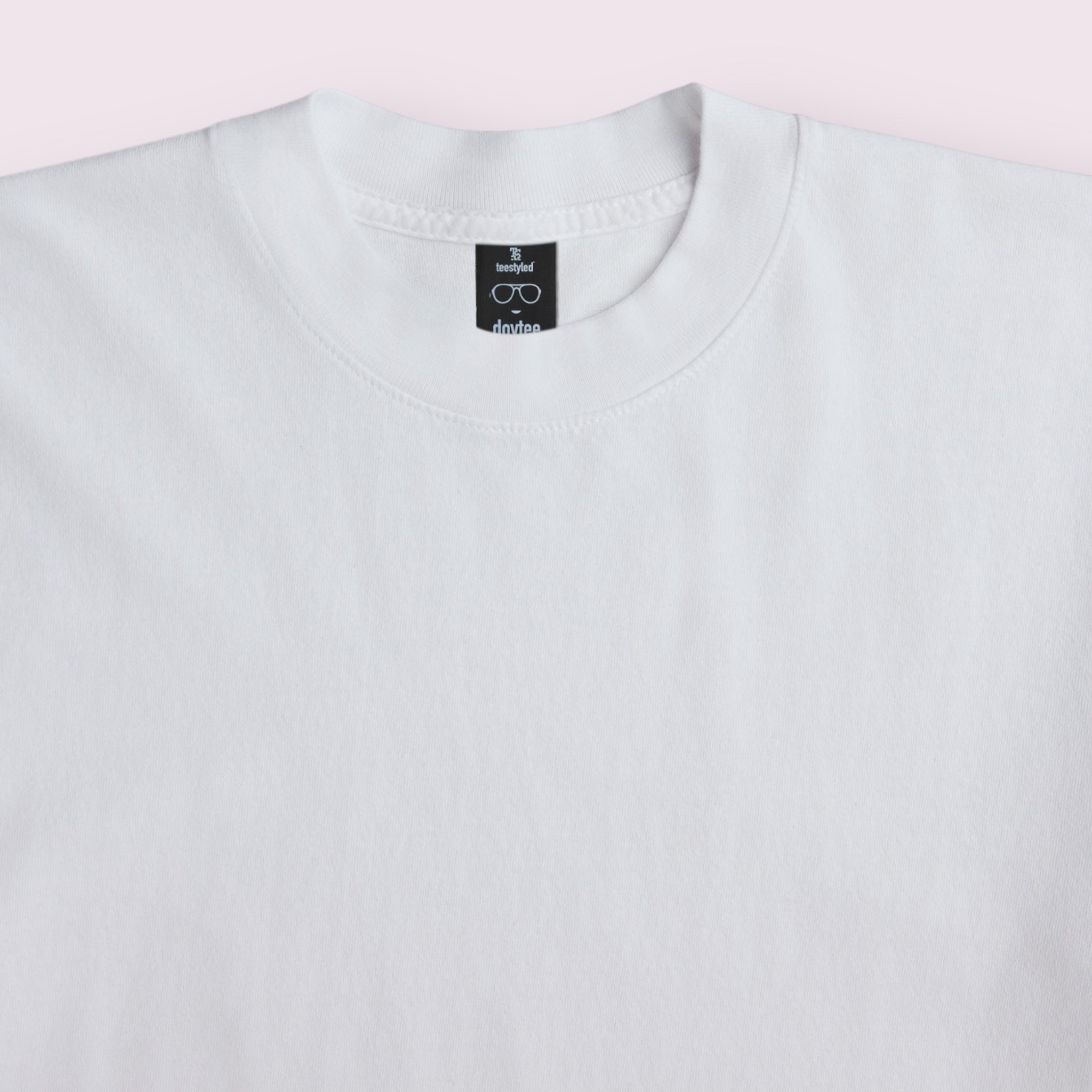 Unisex Heavyweight Garment-Dyed Cotton Tee High Rib Collar Shrink-Free