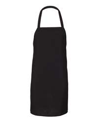 Q-Tees Heavy-Duty Waist Apron with Three Pockets and Ties
