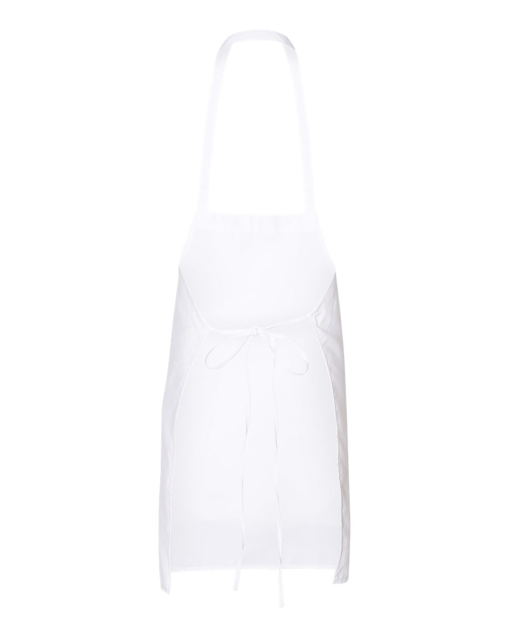 Durable 100% Brushed Polyester Bib Apron with Adjustable Ties