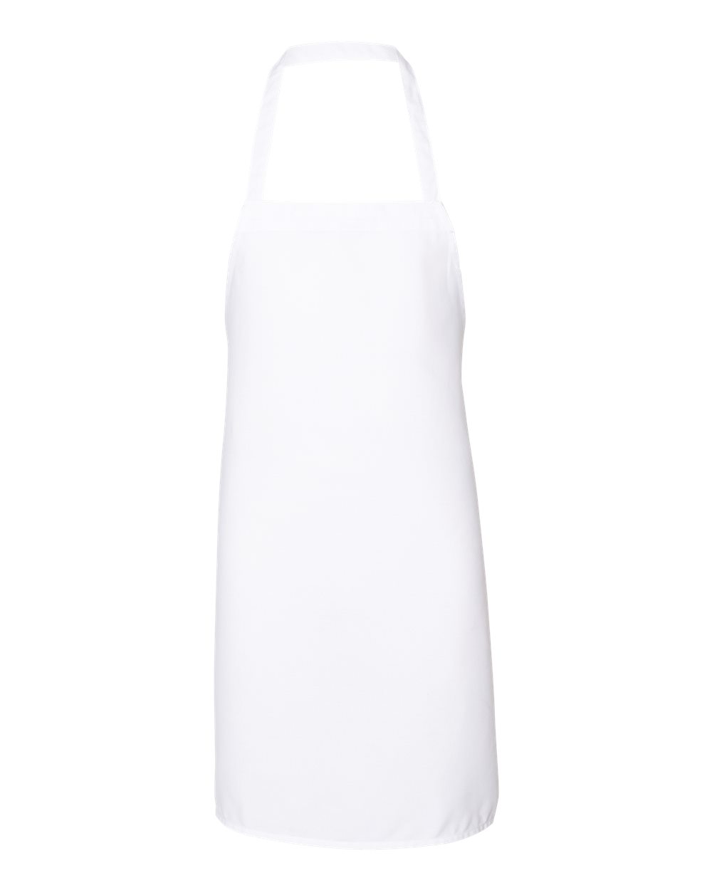 Durable 100% Brushed Polyester Bib Apron with Adjustable Ties