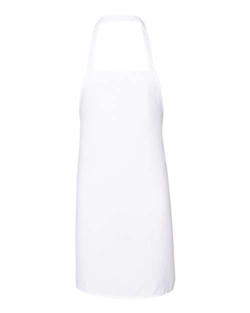 Durable 100% Brushed Polyester Bib Apron with Adjustable Ties
