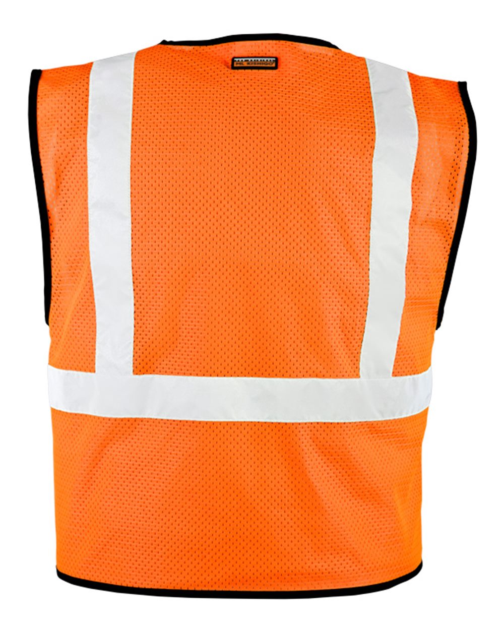 Kishigo Unisex High Visibility Reflective Mesh Safety Vest with Hook-and-Loop Closure