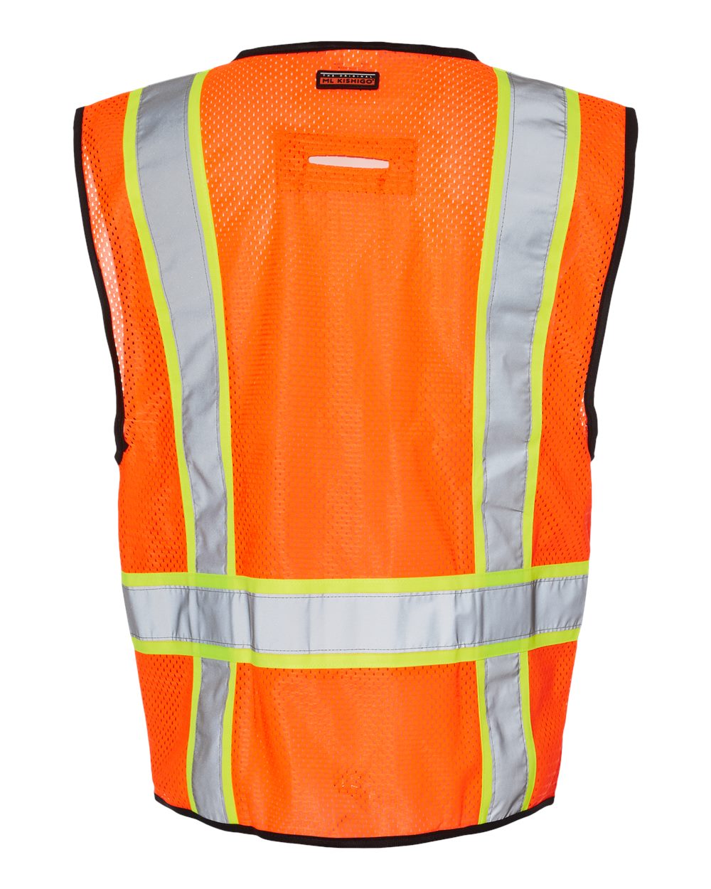 Kishigo Unisex High-Visibility 6-Pocket Contrast Class 2 Safety Vest