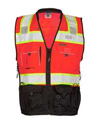 Kishigo Premium Black Series Unisex Waterproof Rainwear Bib – Lime