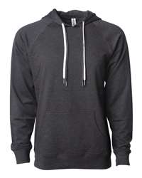 Independent Trading Co. Unisex Lightweight Loopback Terry Hooded Sweatshirt Slim