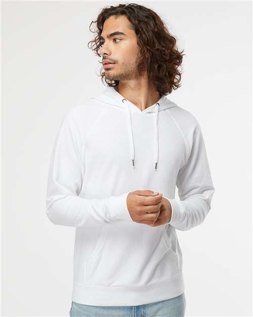 Independent Trading Co. Unisex Lightweight Loopback Terry Hooded Sweatshirt Slim