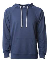 Independent Trading Co. Unisex Lightweight Loopback Terry Hooded Sweatshirt Slim