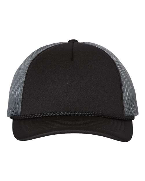 Richardson Low-Pro Foamie Trucker Cap - Five-Panel Mesh Snapback
