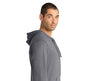 District Jersey Full-Zip Hoodie Lightweight 60/40 Cotton-Poly Layerable Classic Fit