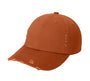 District Distressed Low-Profile Cotton Twill Cap with D-Ring Closure