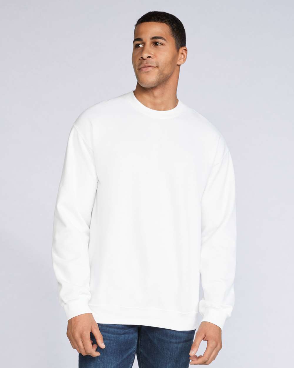Gildan Softstyle Midweight Unisex Crewneck Sweatshirt Classic Fit