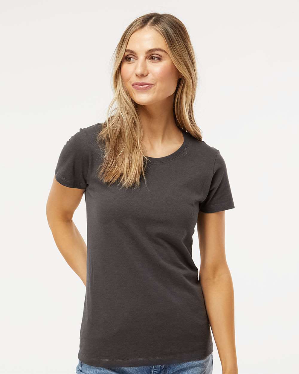 Women's Gold Soft Touch Preshrunk Cotton T-Shirt - Lightweight Durable
