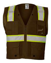 Kishigo B500 Unisex EV Series Enhanced Visibility Professional Utility Vest