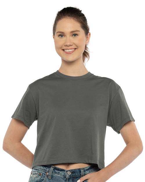 Next Level Women's Ideal Crop Top 1580 60/40 Cotton Polyester