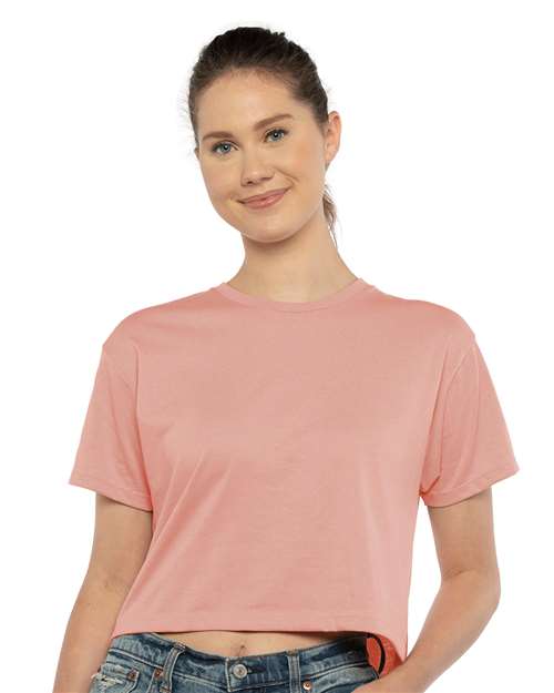 Next Level Women's Ideal Crop Top 1580 60/40 Cotton Polyester