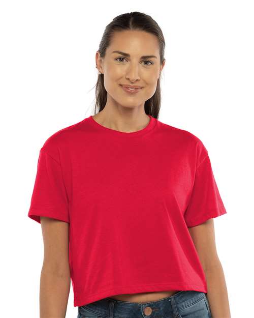 Next Level Women's Ideal Crop Top 1580 60/40 Cotton Polyester