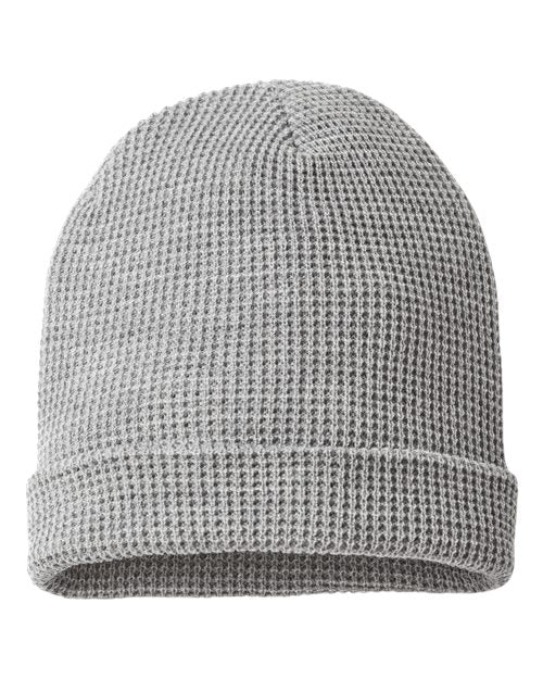 Richardson Waffle Cuffed Beanie with Adjustable Cuff, 11.5" Knit