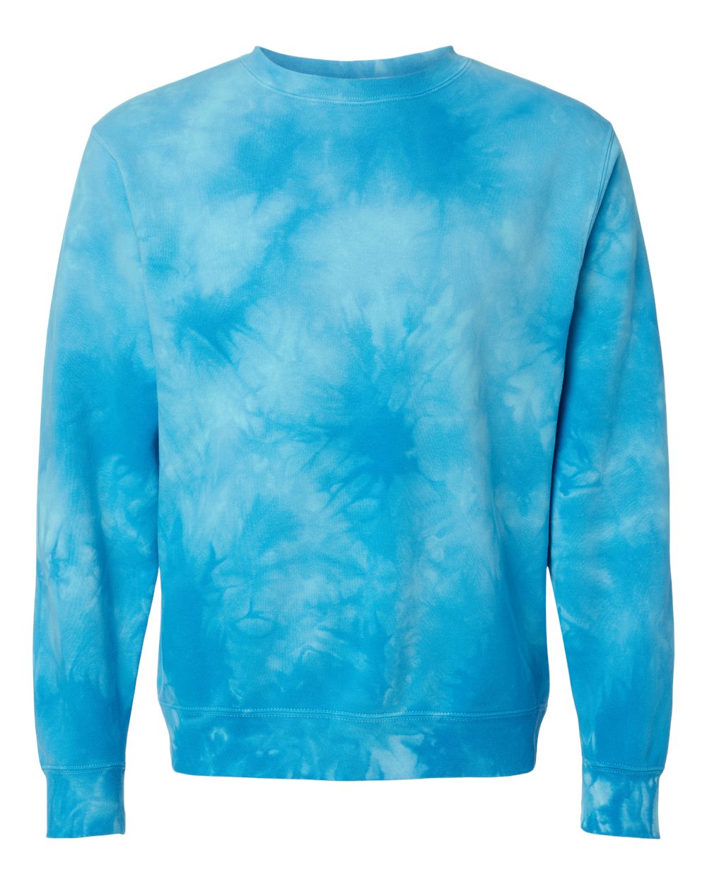 Unisex Midweight Tie-Dye Crewneck Sweatshirt 80/20 Cotton Blend