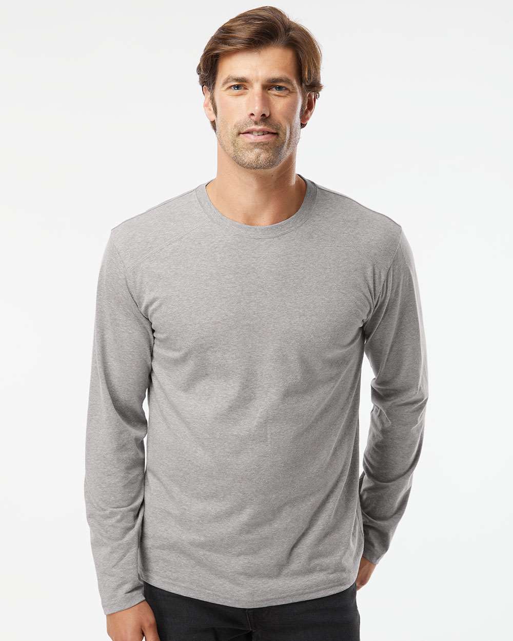 Kastlfel Unisex RecycledSoft Long Sleeve Organic Cotton Blend Tee