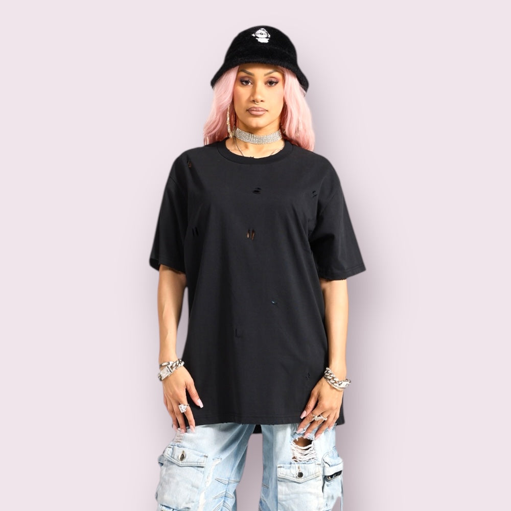Luxe TS9000TA 100% Combed Cotton Tee with Bio-Polish Finish