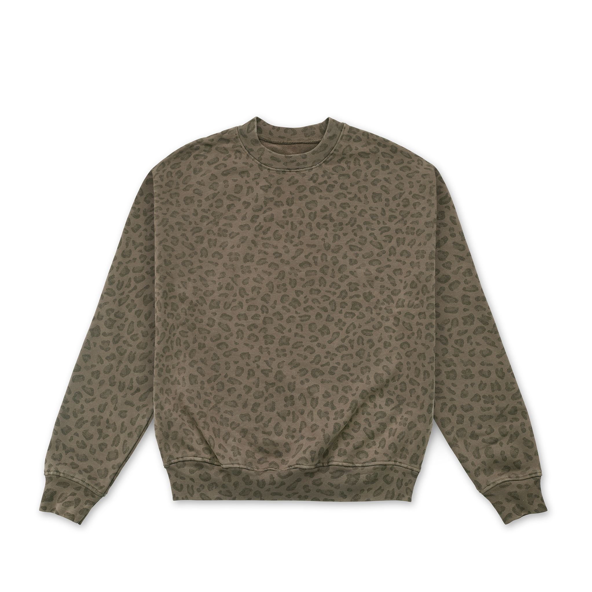 Premium 15oz Heavyweight Cotton Fleece Crewneck Sweatshirt - Oversized Drop Shoulder Design