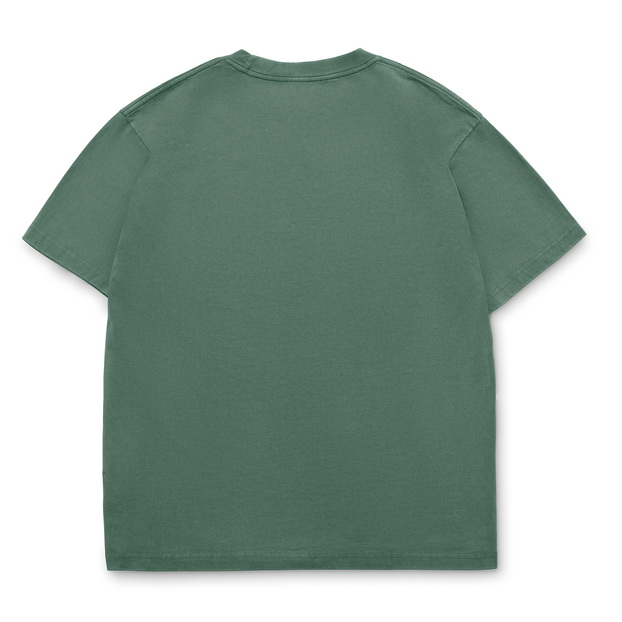 Oversized Box Short Sleeve Tee 7.5oz Enzyme-Wash Cotton Drop Shoulder