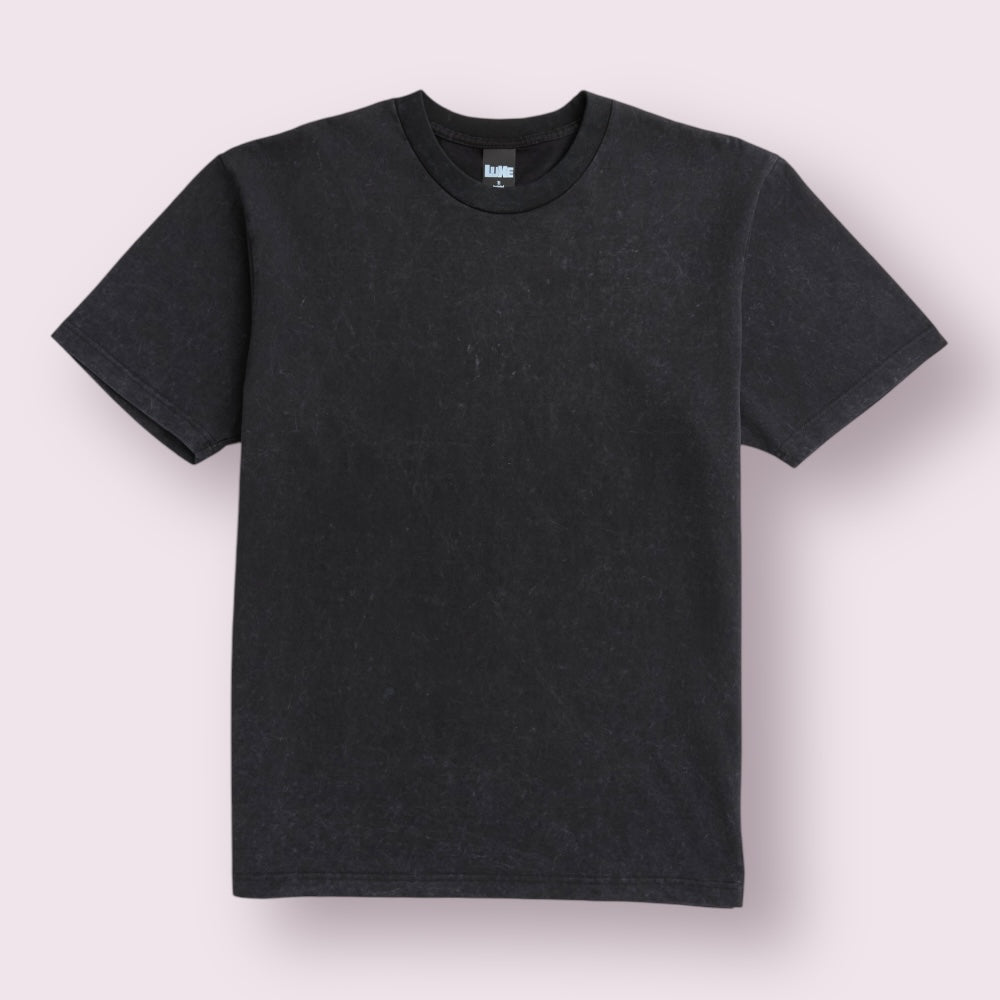 Luxe TS9000TA 100% Combed Cotton Tee with Bio-Polish Finish