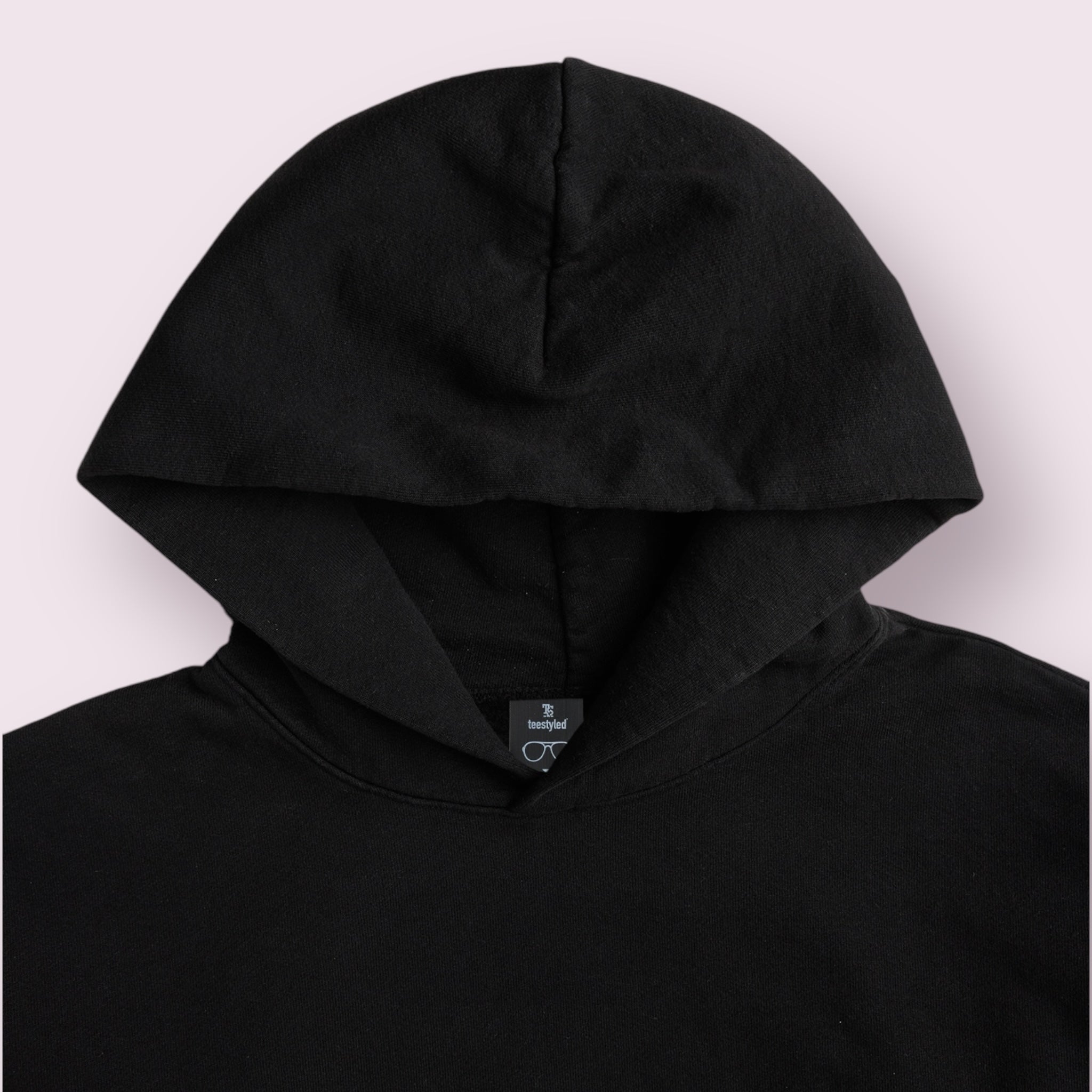 DOV Heavyweight Garment-Dyed Cotton Unisex Hoodie Shrink-Free Spacious Fit