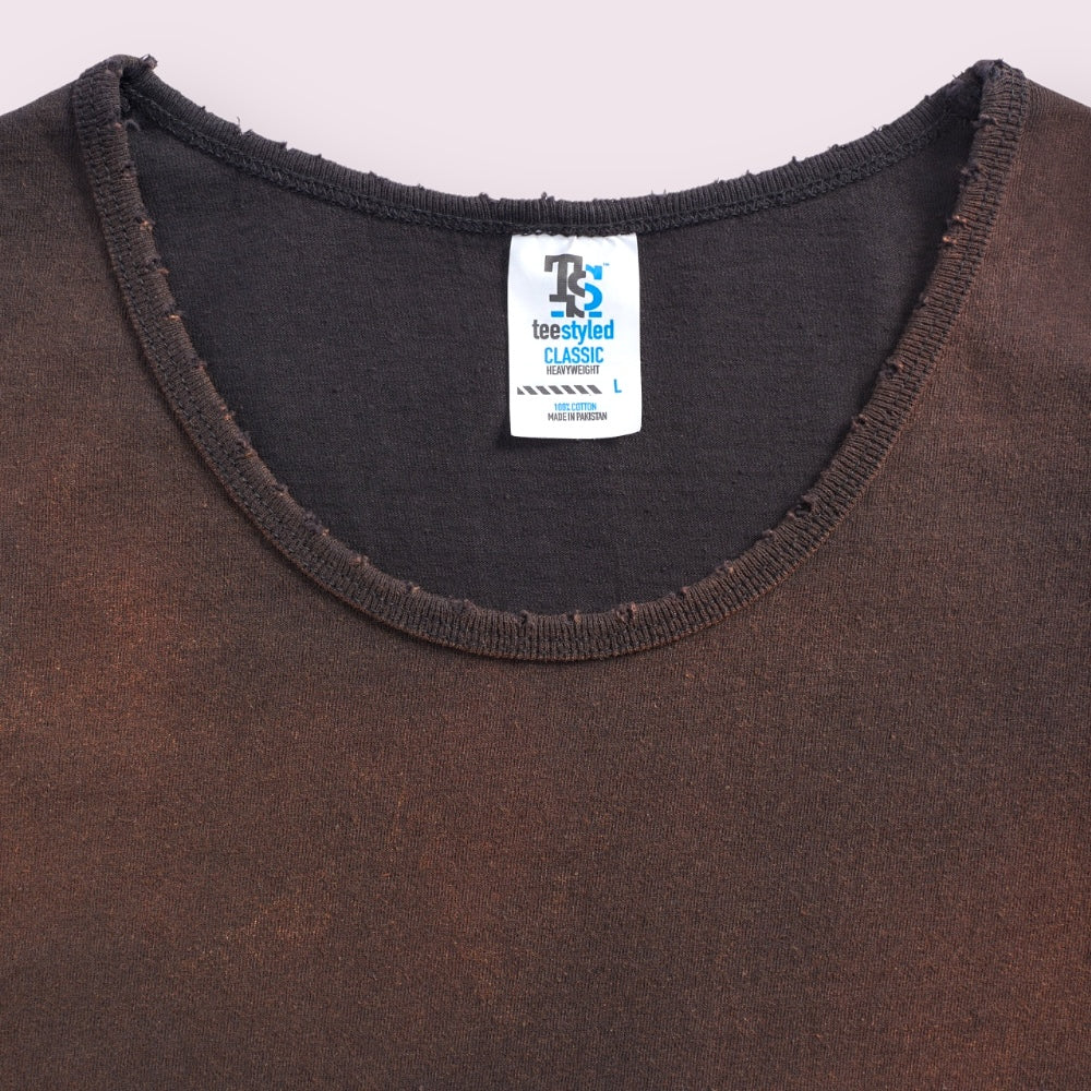 Hand-Sprayed Sun-Dried Heavyweight 100% Cotton Men's Classic Tank Top