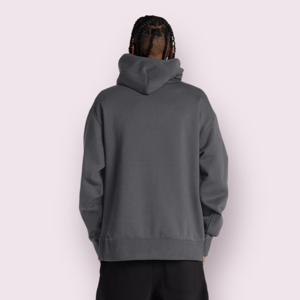 Creator Relax-Fit 12oz Triple Bio-Polish Unisex Hoodie Combed Cotton Blend