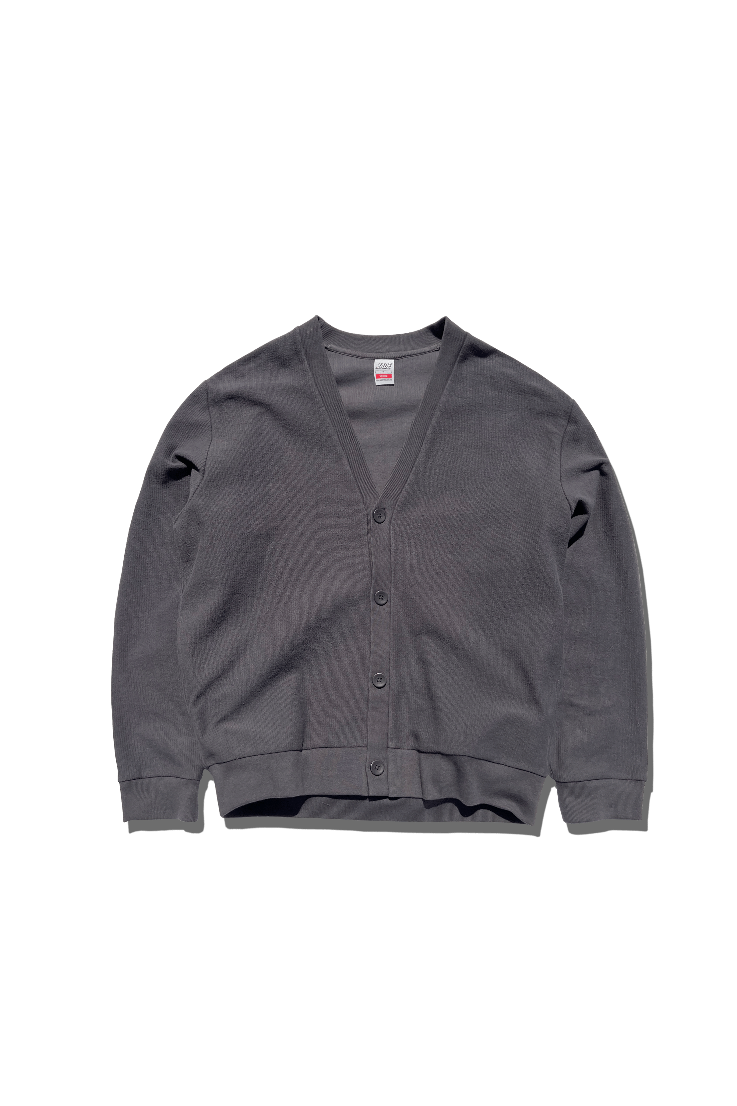 Freshman Corduroy Knit Cardigan 100% Cotton 440 GSM Side Pockets