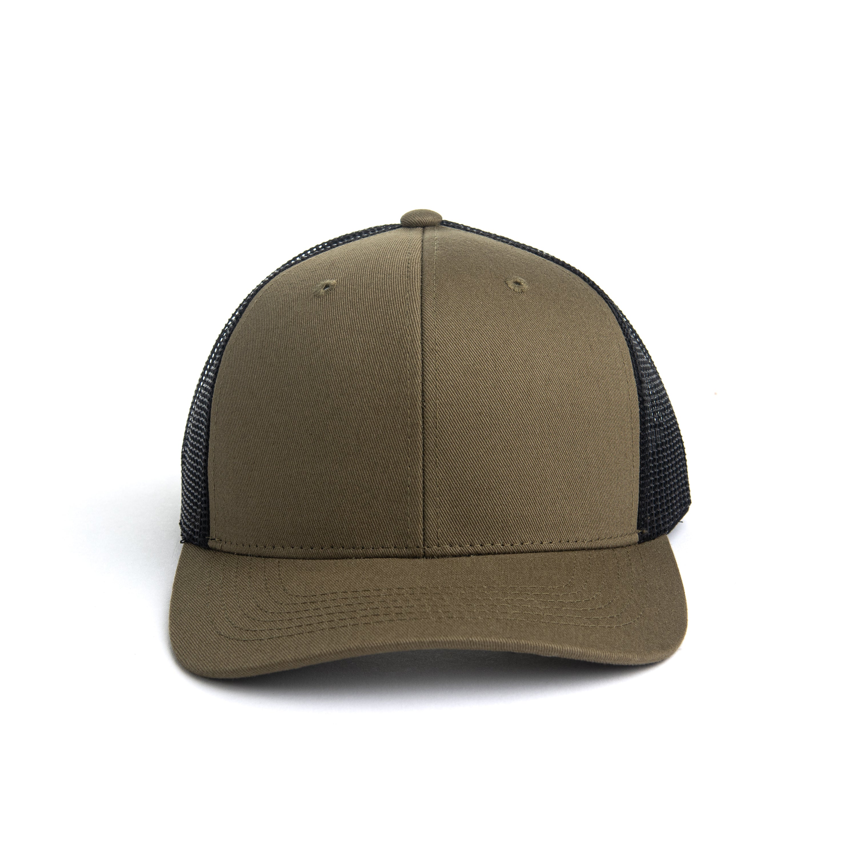 A611 Trucker Snapback Adjustable Mesh Back Recycled Bill Cotton