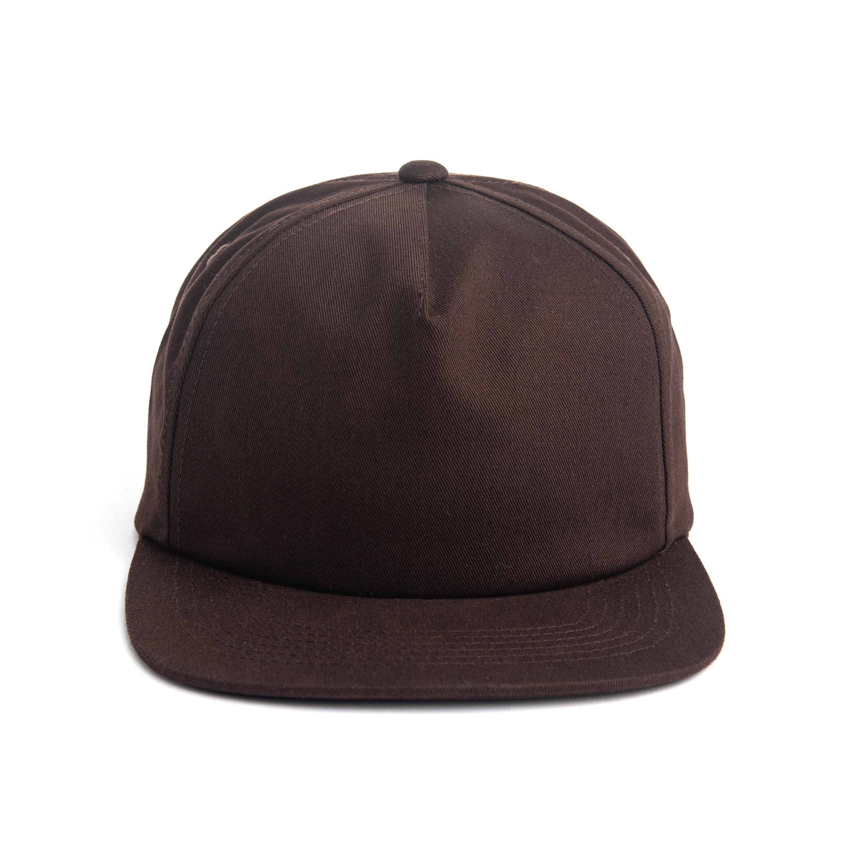 A500 5-Panel Cotton Snapback Cap with Recycled Bill