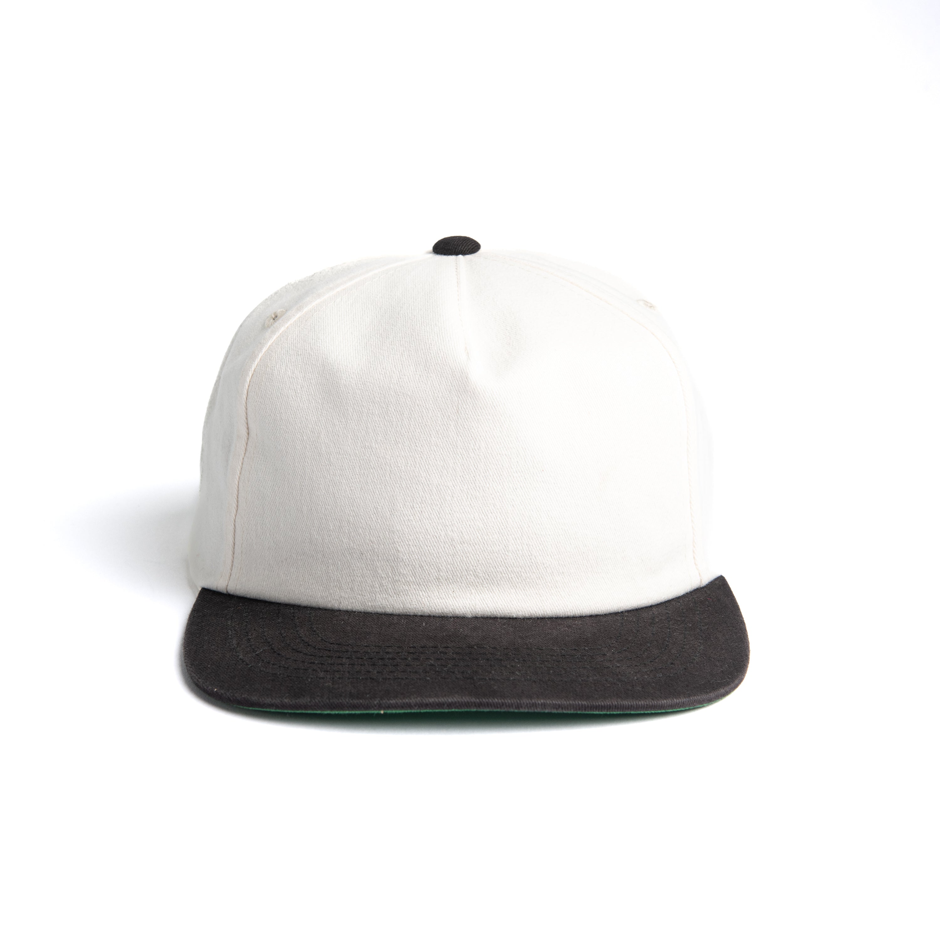A500GB 5-Panel Oeko-Tex Cotton Snapback Cap with Recycled Green Underbill