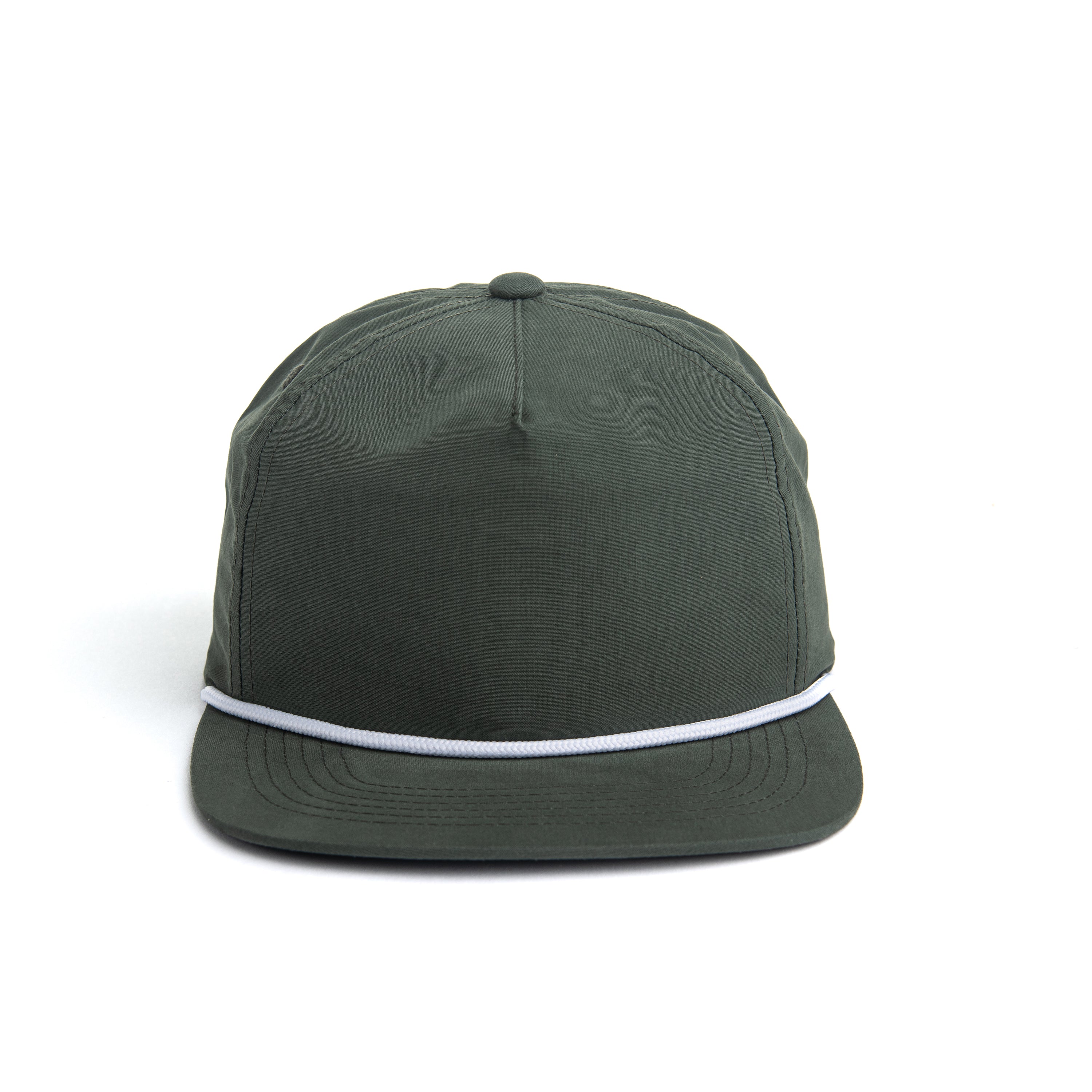 A500R Rope Snapback Adjustable Recycled Bill Oeko-Tex Nylon Cotton Blend