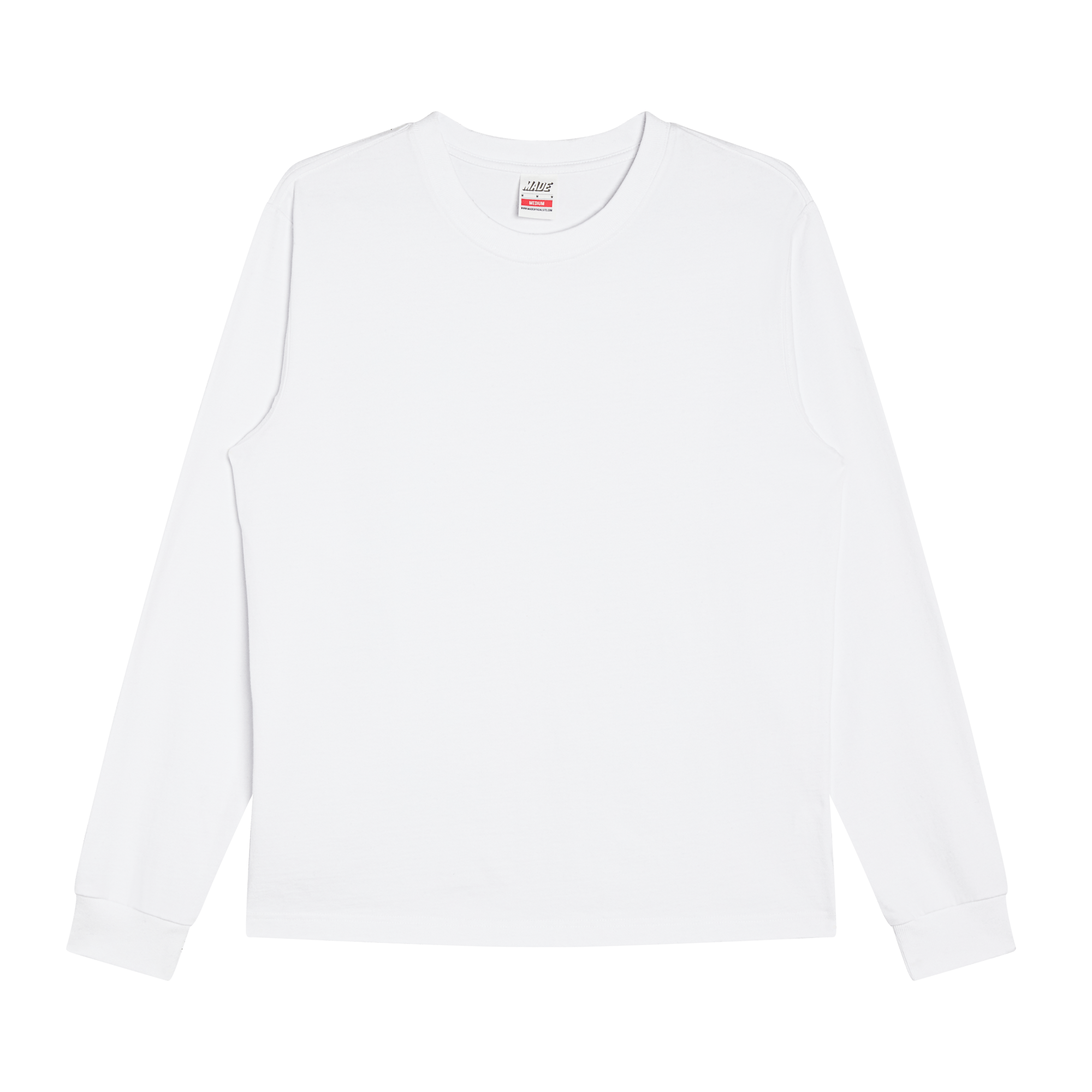 Heavyweight 10oz Cotton Longsleeve T-Shirt Durable Preshrunk Gym Wear