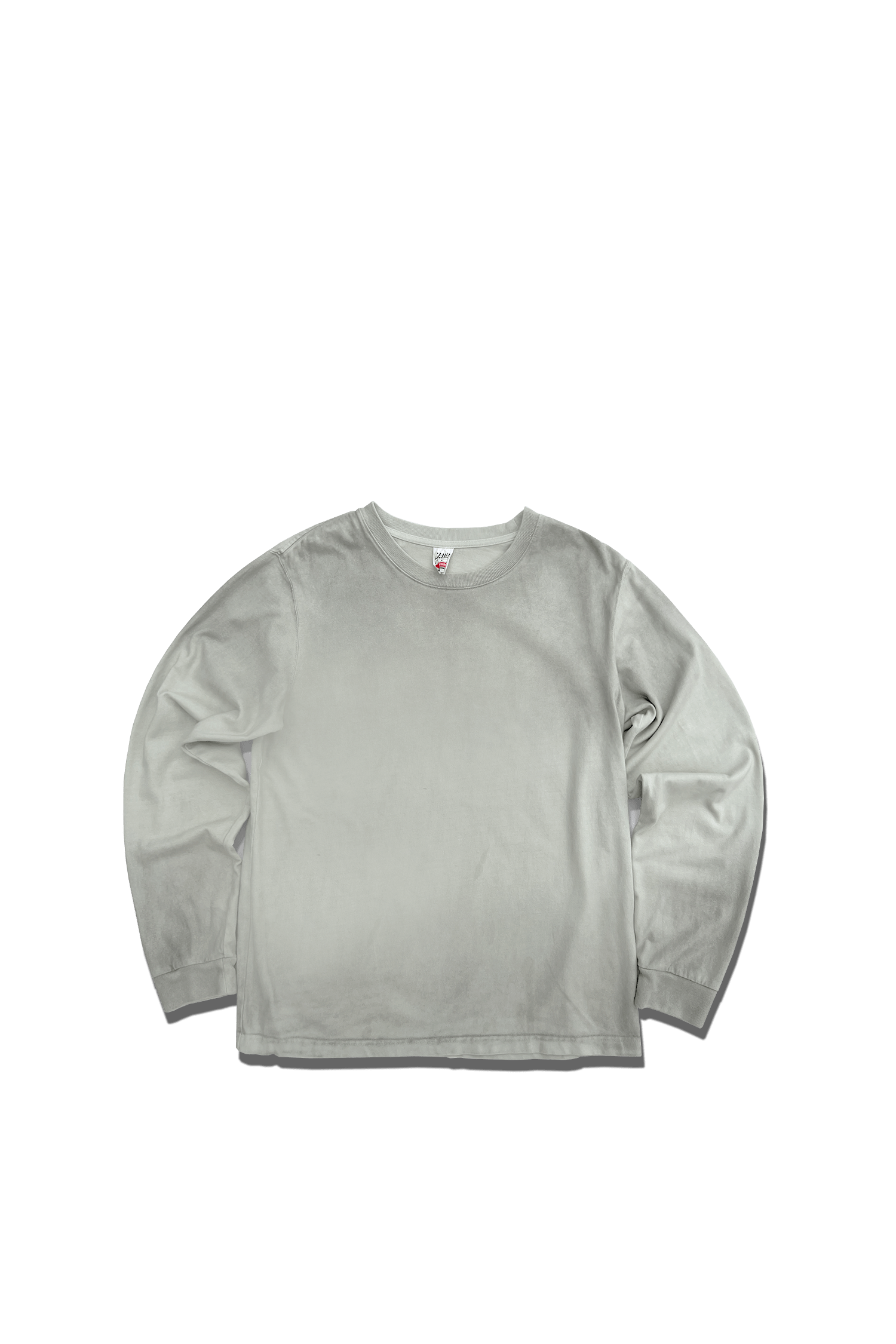 Premium Heavyweight Garment-Dyed Longsleeve T-Shirt Pre-Shrunk Sunfaded Colorways