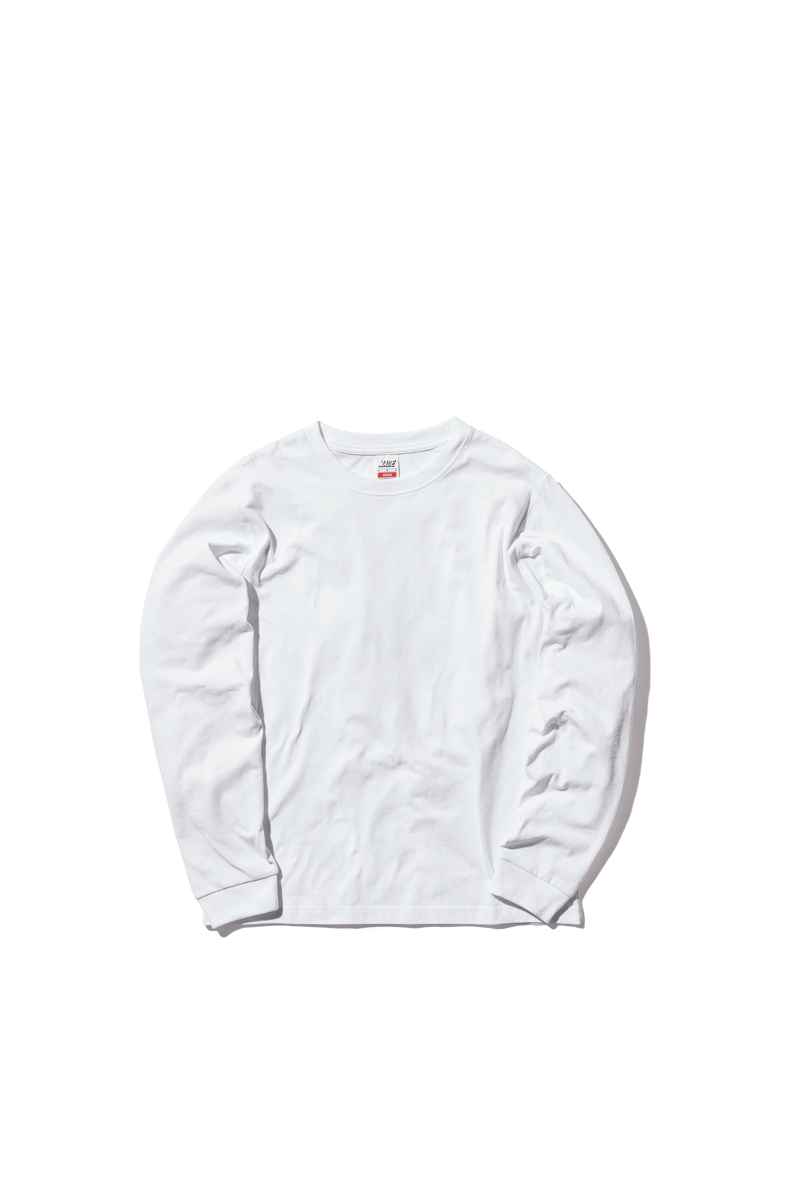 Heavyweight 10oz Cotton Longsleeve T-Shirt Durable Preshrunk Gym Wear