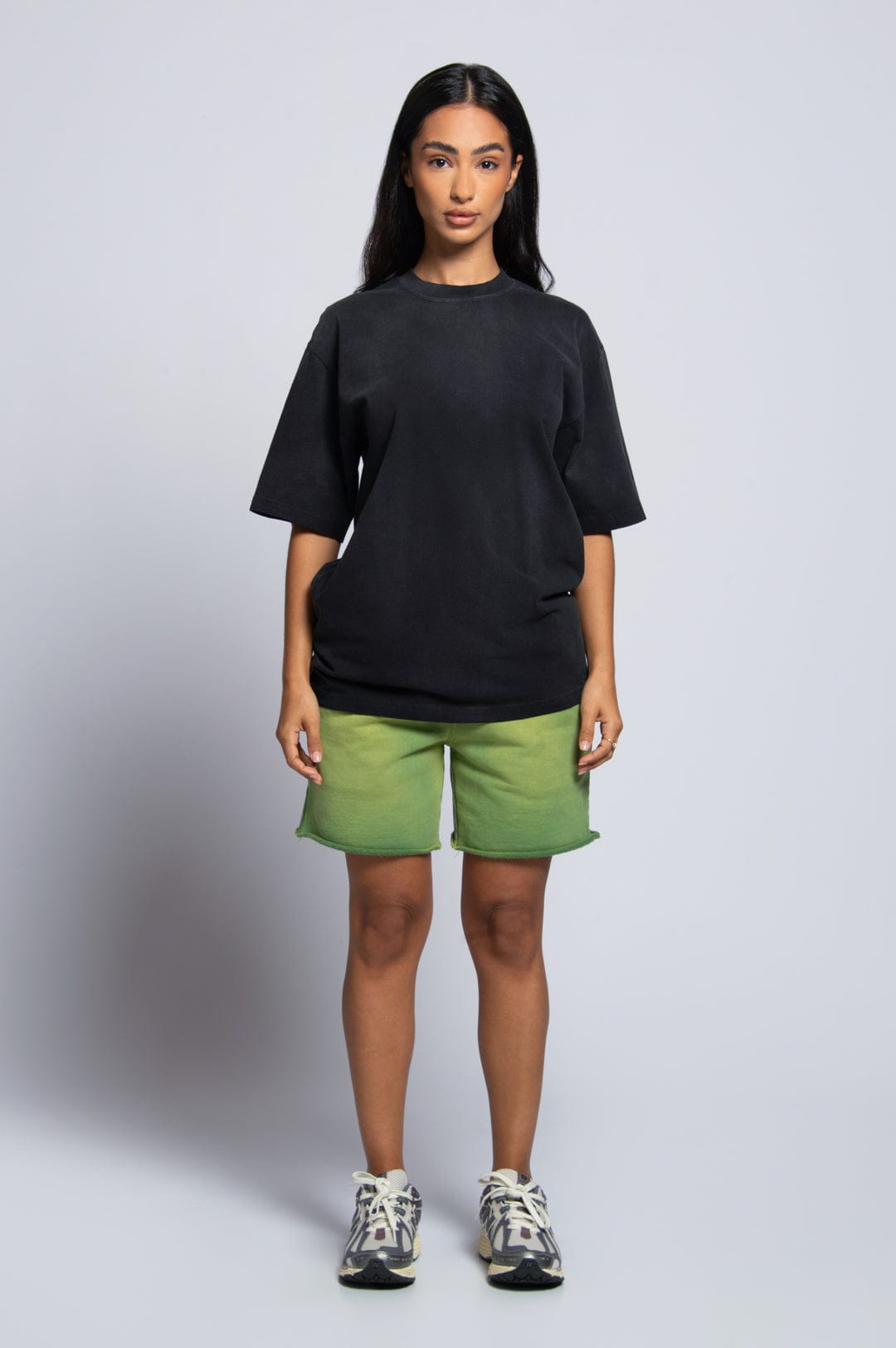 Heavyweight Boxy Hall Pass T-Shirt 7oz Oversized Durable Collar